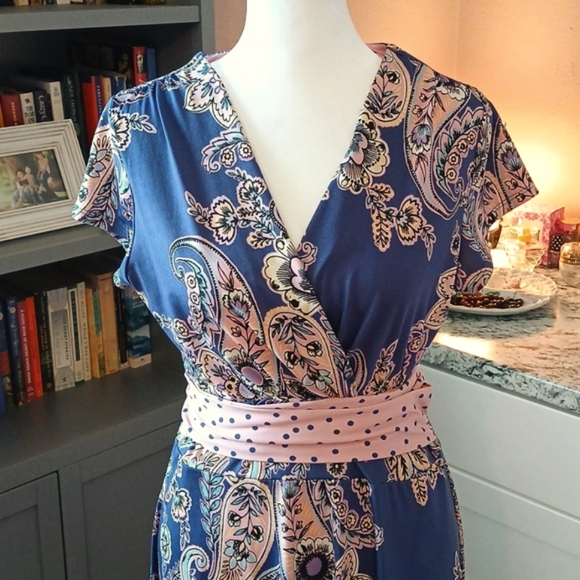 Shelby & Palmer womens maxi dress size 8 - Picture 3 of 13